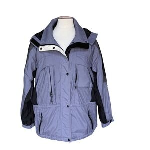Boulder Gear XO Womens 12 Purple Black Ski Jacket Thinsulate Hood Multi Pocket‎